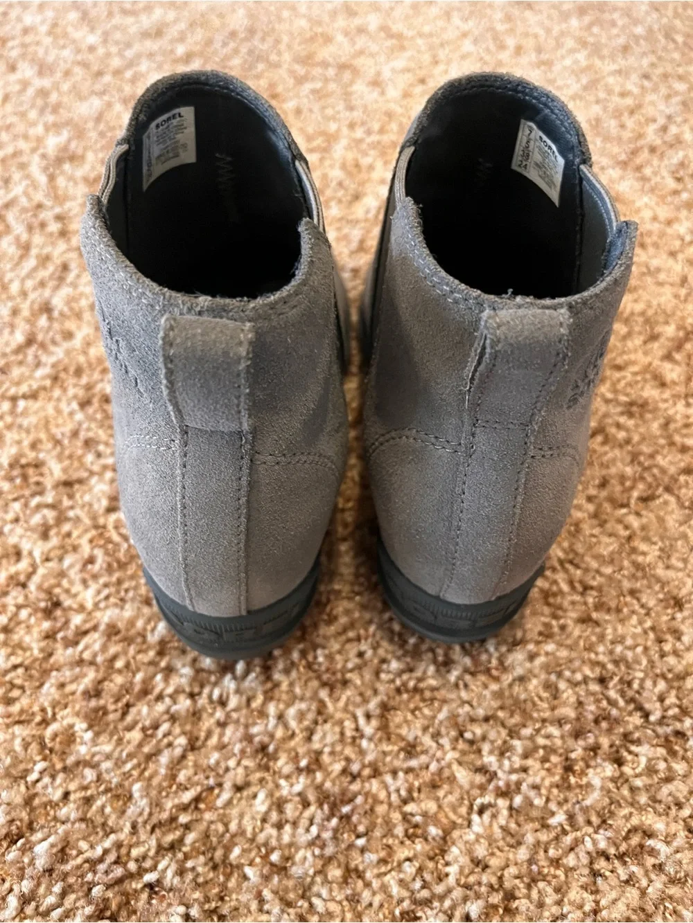 Sorel Men's Gray Suede Chukka Boots